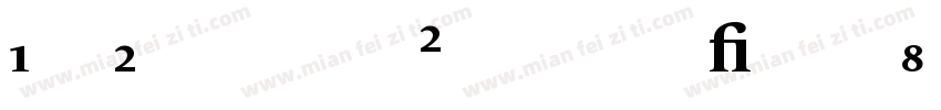 Le Monde Courrier Standard - Bold字体转换
